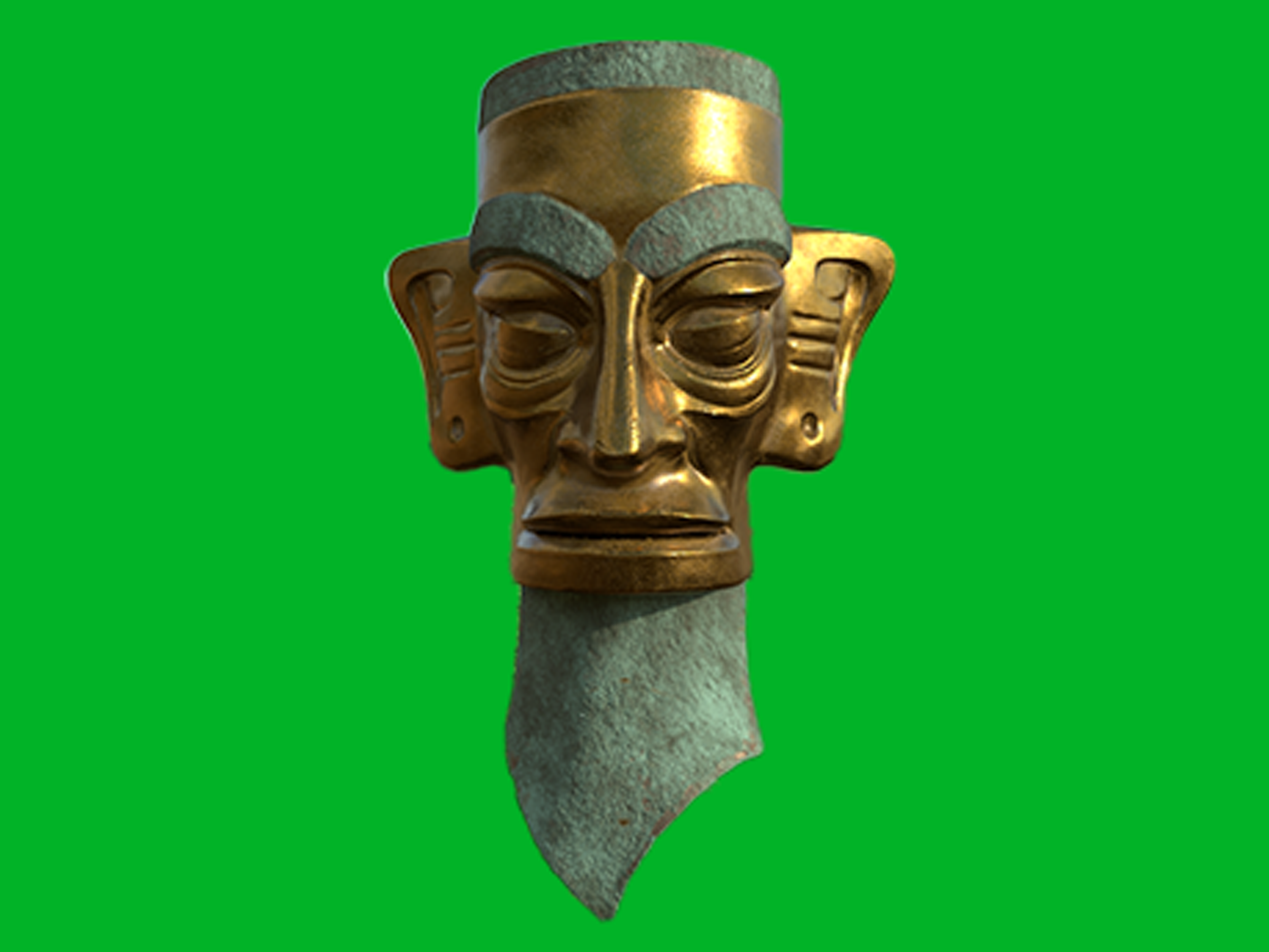 Formlift — Photoshop to ComfyUI live link: compare view of blockout and textured mask on green