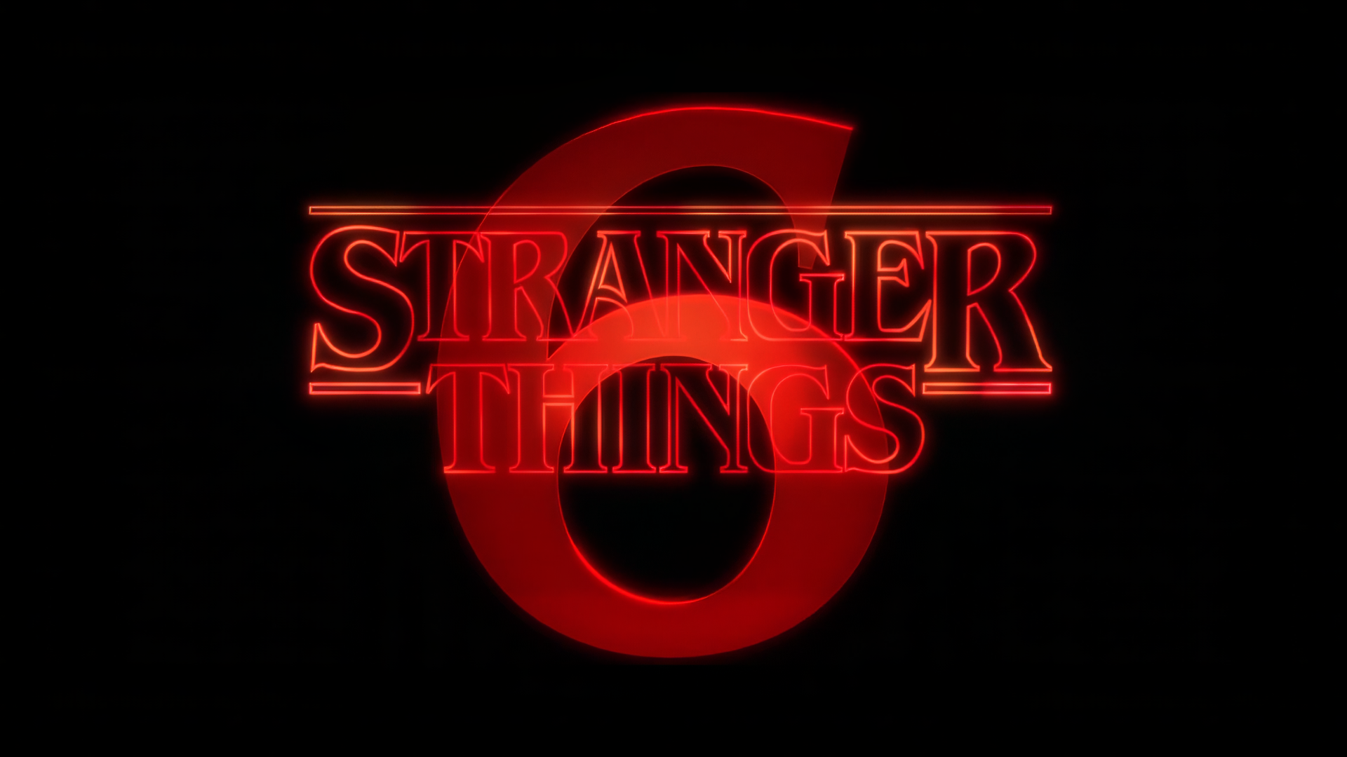 Stranger Things style title with large red chapter numeral